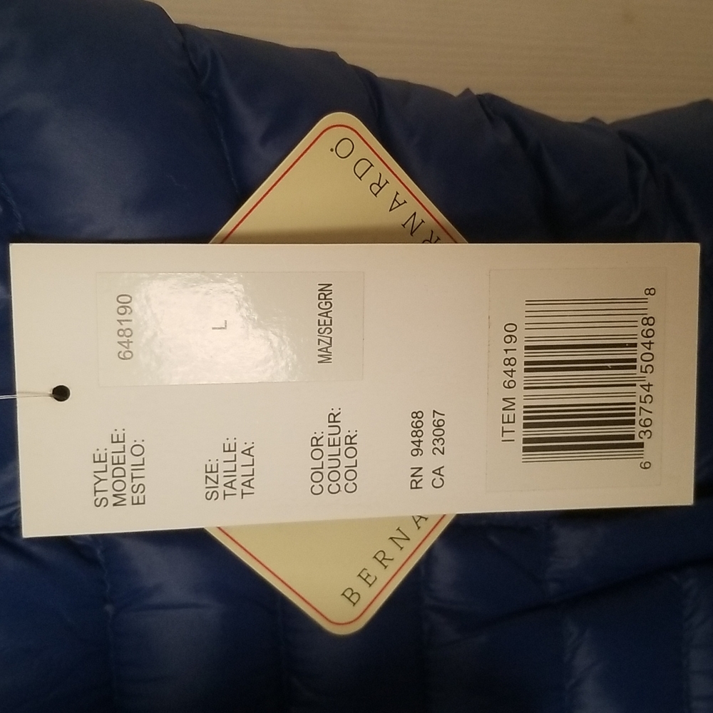 Bernardo Ladies Packable Down Vest - Picture 4 of 9